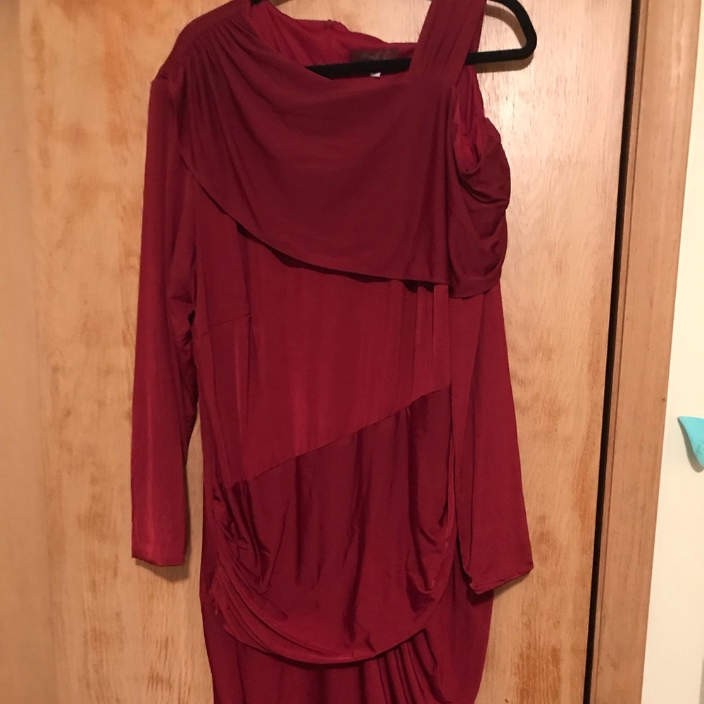 Red dress